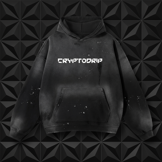 CryptoDrip Signature Bitcoin Hoodie